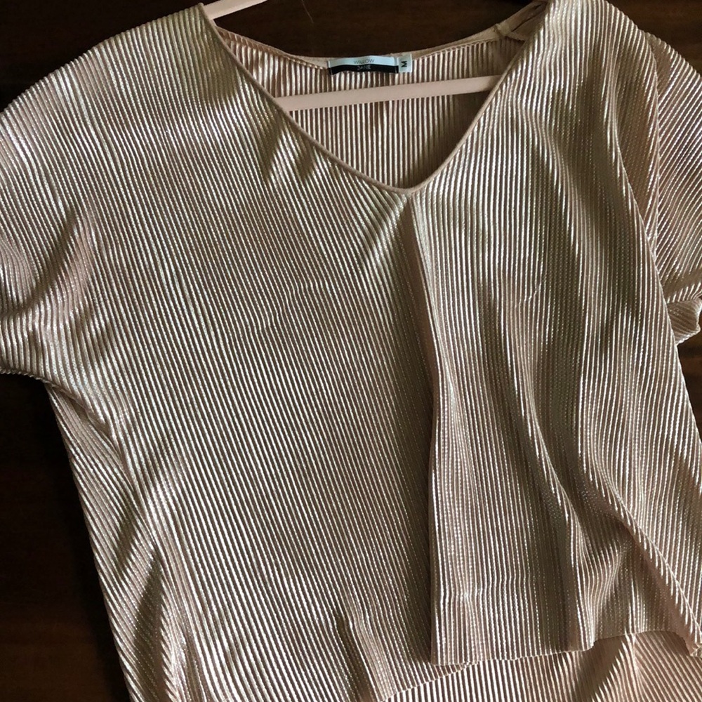 shimmer top